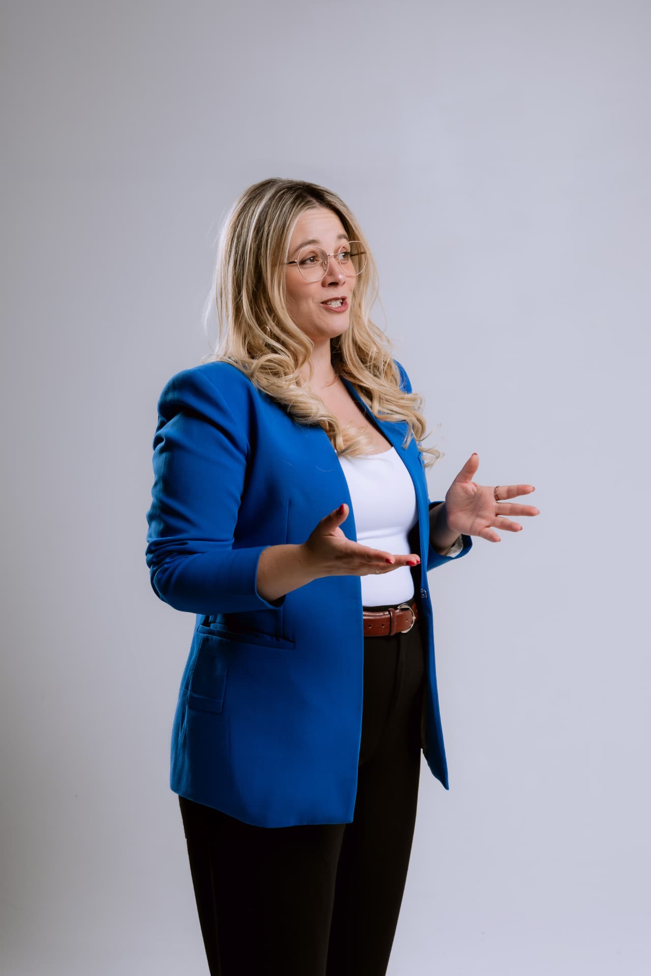 Rita Maria Nunes em contexto de trabalho
